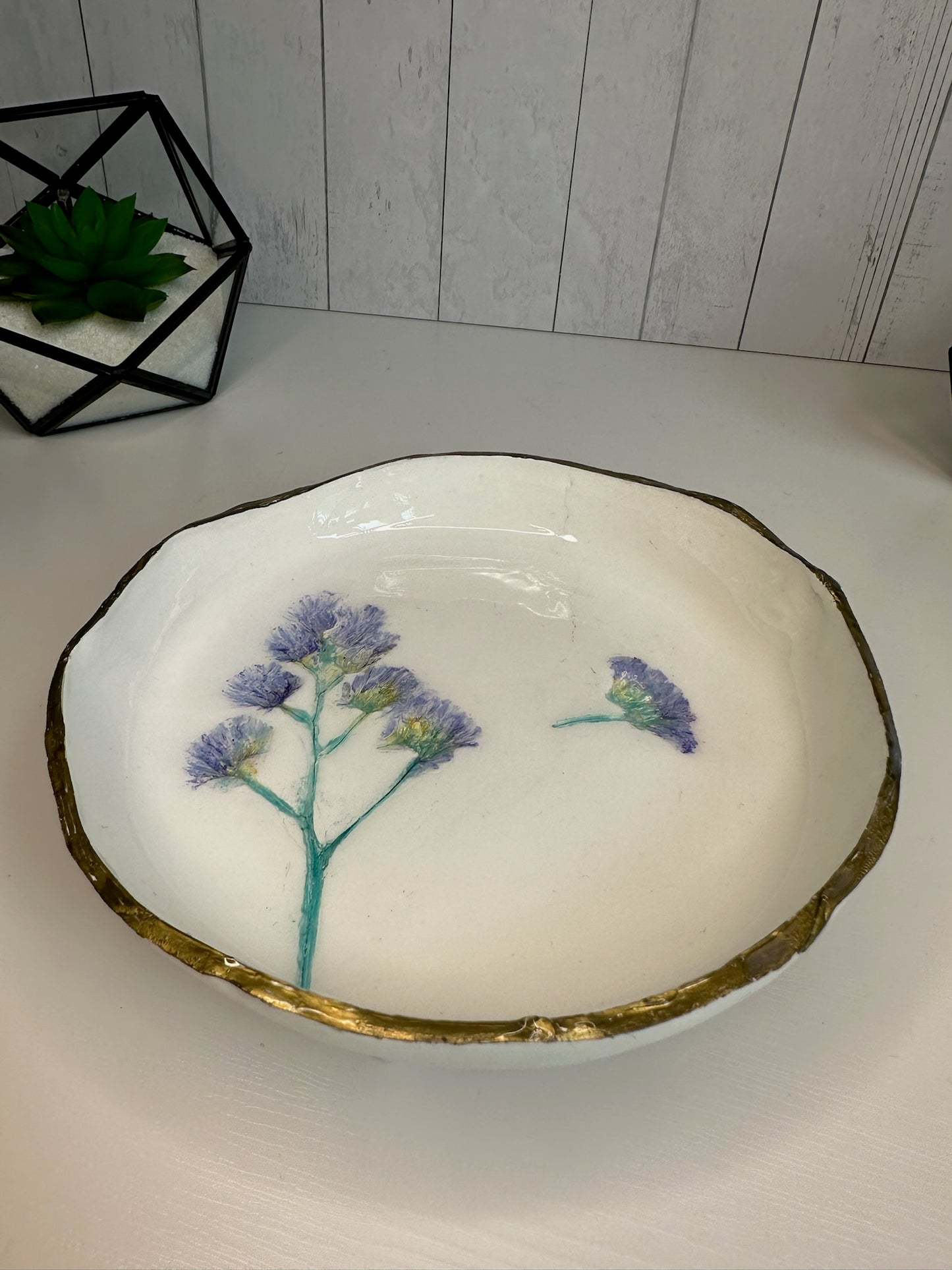 Hand Painted Trinket Tray