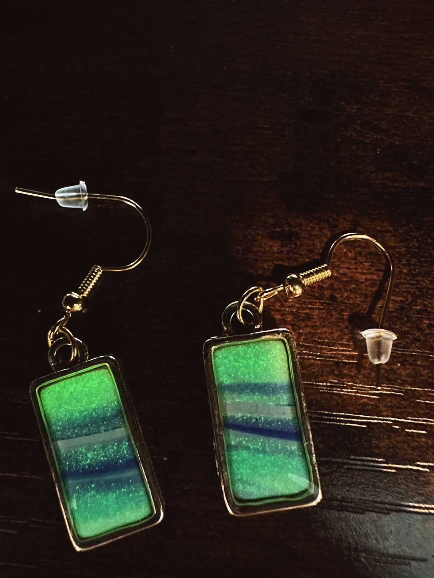 Dainty Glow In The Dark Dangle Earrings